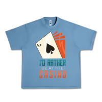 Pebble Blue Casino Urban Heavy Tee - linhVisuals