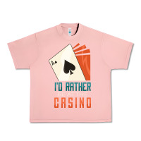 Salmon Casino Urban Heavy Tee - linhVisuals