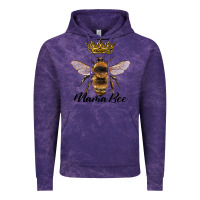 Cloud Purple mama bee with crown Vintage Hoodie - Artiststas