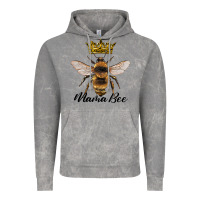 Cloud Rock mama bee with crown Vintage Hoodie - Artiststas