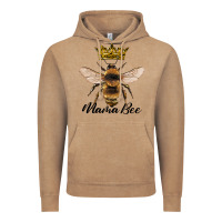 Vintage Coffee mama bee with crown Vintage Hoodie - Artiststas