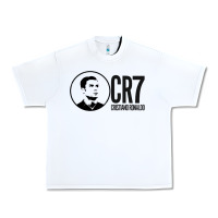 White cristian #ronaldo Urban Heavy Tee - linhVisuals
