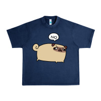 Navy no pug Urban Heavy Tee - linhVisuals