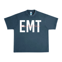 Midnight Navy emt emergency medical technician ems first responder medic sweatshirt Urban Heavy Tee - linhVisuals