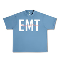 Pebble Blue emt emergency medical technician ems first responder medic sweatshirt Urban Heavy Tee - linhVisuals