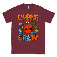 Burgundy camping crew camper coffee mug Classic Tee - FaDigitalArtStudio
