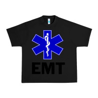 Black emt ems paramedic star of life caduceus t shirt Urban Heavy Tee - linhVisuals