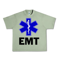Oil Green emt ems paramedic star of life caduceus t shirt Urban Heavy Tee - linhVisuals