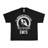 Black emt shirts for women  emt pullover hoodie Urban Heavy Tee - linhVisuals