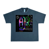 Midnight Navy #ajr (9) Urban Heavy Tee - linhVisuals