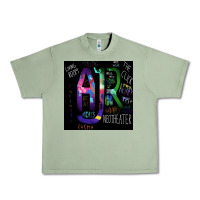 Oil Green #ajr (9) Urban Heavy Tee - linhVisuals