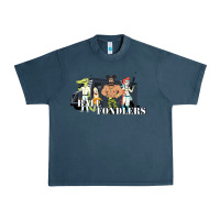 Midnight Navy ball fondlers Urban Heavy Tee - linhVisuals