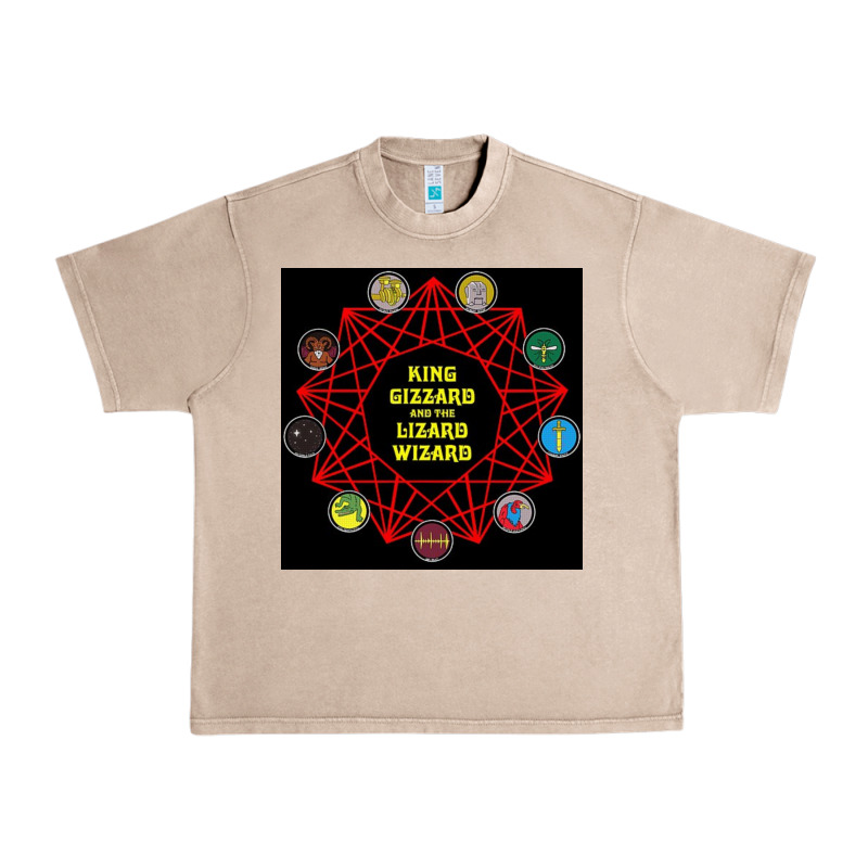 King Gizzard & The Lizard Wizard Urban Heavy Tee by linhVisuals | Teevron