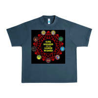 Midnight Navy king gizzard & the lizard wizard Urban Heavy Tee - linhVisuals