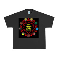 Pigment Black king gizzard & the lizard wizard Urban Heavy Tee - linhVisuals
