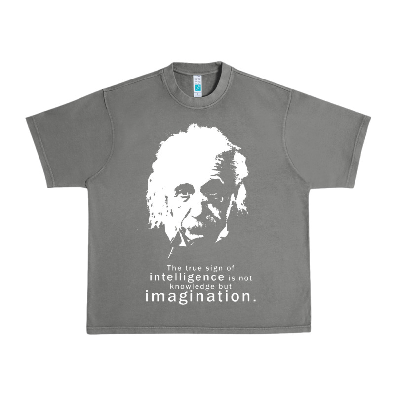 Albert Einstein Quote1 Urban Heavy Tee by linhVisuals | Teevron