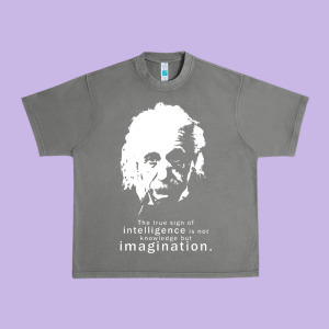 Albert Einstein Quote1 Urban Heavy Tee Designed By Linhvisuals