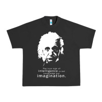 Pigment Black albert einstein quote1 Urban Heavy Tee - linhVisuals