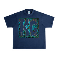 Navy king gizzard Urban Heavy Tee - linhVisuals