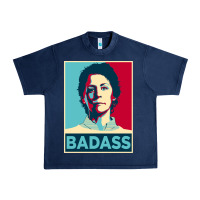 Navy carol peletier badass the walking dead Urban Heavy Tee - linhVisuals