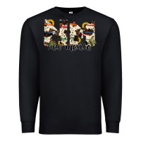 Black new mexico state cowhide serape cactus Premium Sweatshirt - RanaPortraitStore