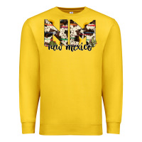 Lemon new mexico state cowhide serape cactus Premium Sweatshirt - RanaPortraitStore