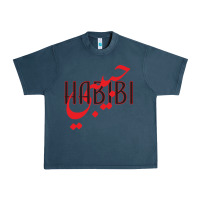 Midnight Navy yallah habibi Urban Heavy Tee - linhVisuals