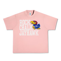Salmon rock chalk jayhawk ku tshirt Urban Heavy Tee - linhVisuals