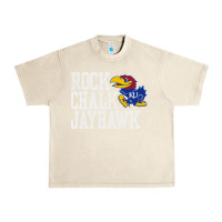 Sandshell rock chalk jayhawk ku tshirt Urban Heavy Tee - linhVisuals
