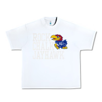 White rock chalk jayhawk ku tshirt Urban Heavy Tee - linhVisuals