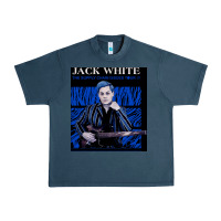 Midnight Navy new jack white - the supply chain issues tour Urban Heavy Tee - linhVisuals