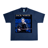 Navy new jack white - the supply chain issues tour Urban Heavy Tee - linhVisuals