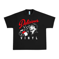 Black delicious vinyl Urban Heavy Tee - linhVisuals