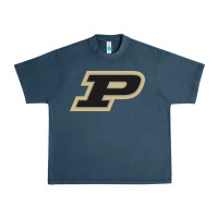 Midnight Navy Purdue Boilermakers, Gear Urban Heavy Tee - linhVisuals