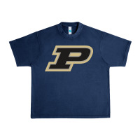 Navy Purdue Boilermakers, Gear Urban Heavy Tee - linhVisuals