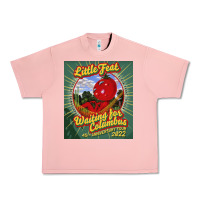 Salmon waiting for columbus - little feat Urban Heavy Tee - linhVisuals