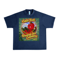Navy waiting for columbus - little feat Urban Heavy Tee - linhVisuals