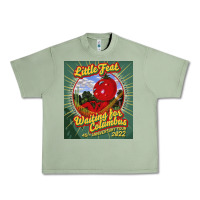 Oil Green waiting for columbus - little feat Urban Heavy Tee - linhVisuals