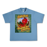 Pebble Blue waiting for columbus - little feat Urban Heavy Tee - linhVisuals