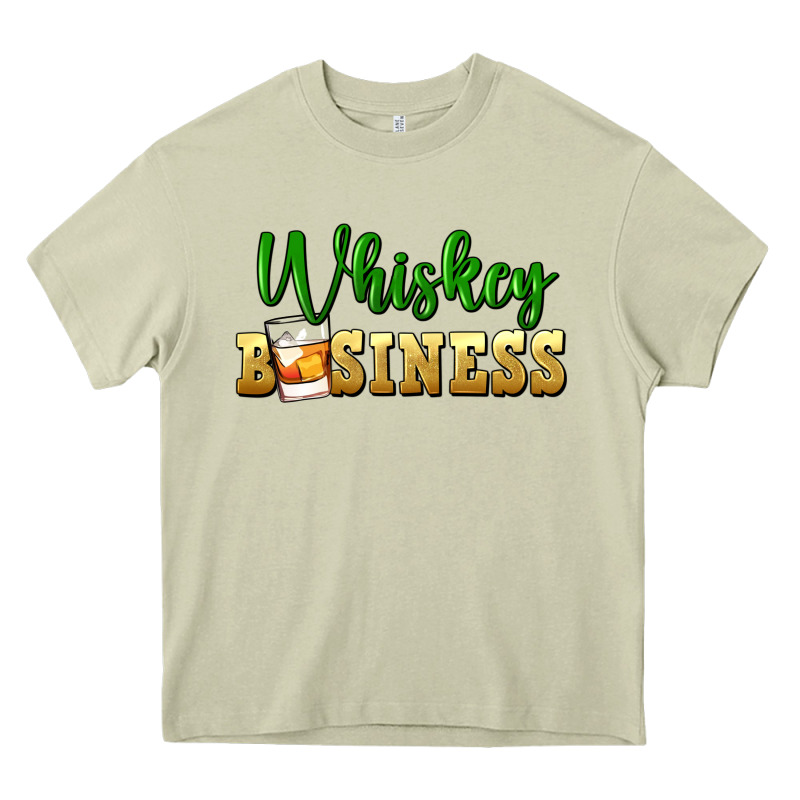 Whiskey Business St. Patricks Day Heavy Core Tee by FaDigitalArtStudio | Teevron
