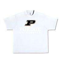 White Purdue University, Apparel Urban Heavy Tee - linhVisuals
