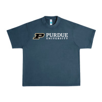 Midnight Navy Purdue University, Apparel Urban Heavy Tee - linhVisuals