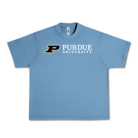Pebble Blue Purdue University, Apparel Urban Heavy Tee - linhVisuals