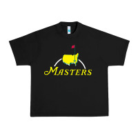 Black masters tournament golf Urban Heavy Tee - linhVisuals