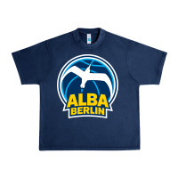Navy berlin albatrosse #ffce00 alba berlin, berlin, germany,  bg charlotten Urban Heavy Tee - linhVisuals