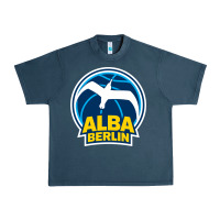 Midnight Navy berlin albatrosse #ffce00 alba berlin, berlin, germany,  bg charlotten Urban Heavy Tee - linhVisuals