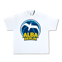White berlin albatrosse #ffce00 alba berlin, berlin, germany,  bg charlotten Urban Heavy Tee - linhVisuals