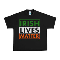 Black irish lives matter Urban Heavy Tee - linhVisuals