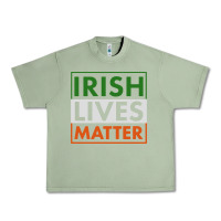 Oil Green irish lives matter Urban Heavy Tee - linhVisuals