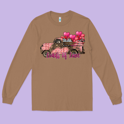 Load Of Love Long Sleeve Tee Designed By Sublimationcraftshop